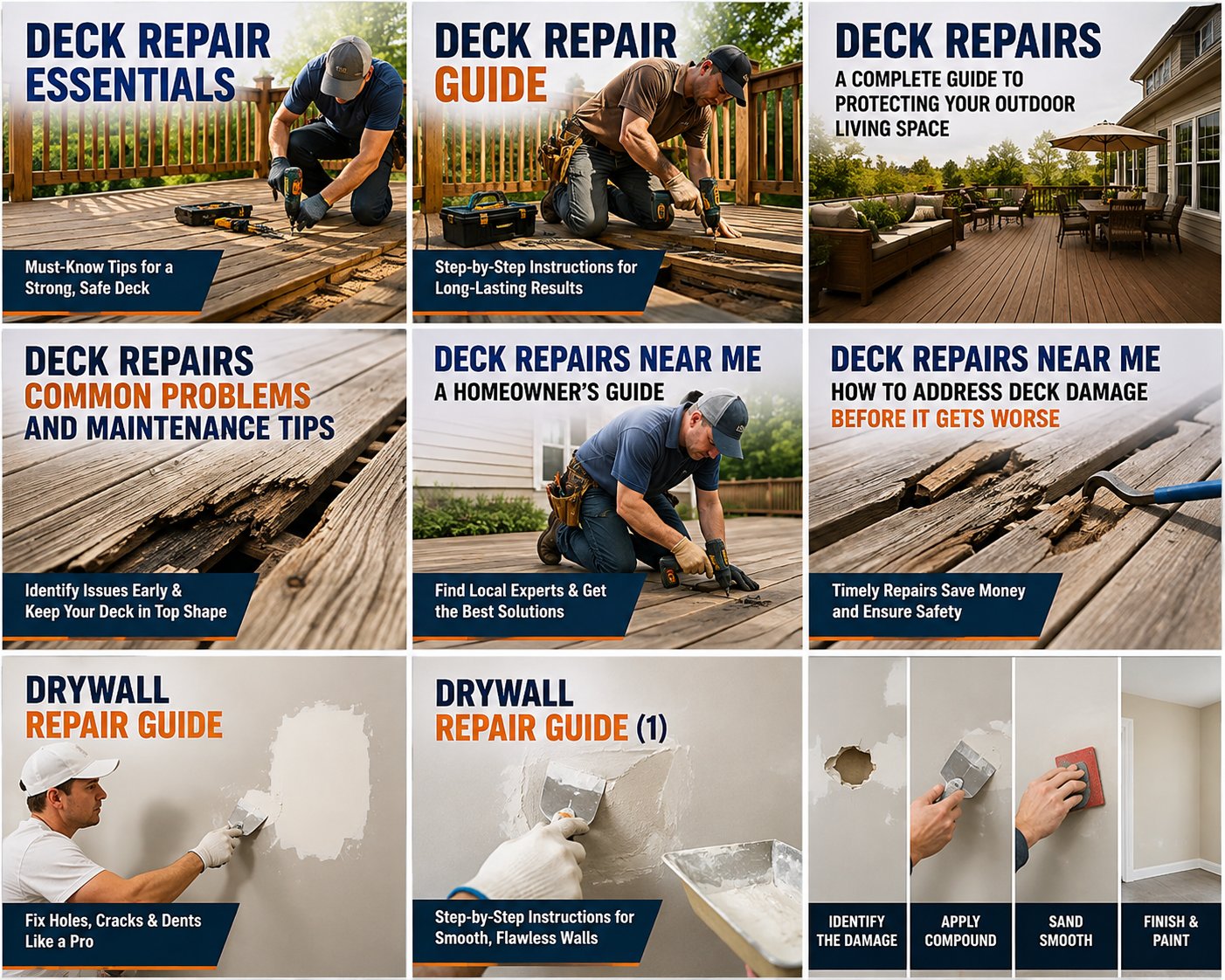 Deck Repairs Near Me: A Homeowner’s Seasonal Maintenance Checklist