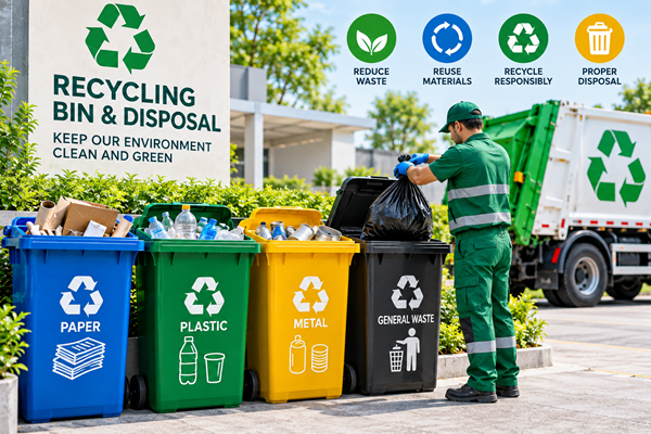 Disposal Bins Near Me: Simplifying Cleanup and Waste Organization
